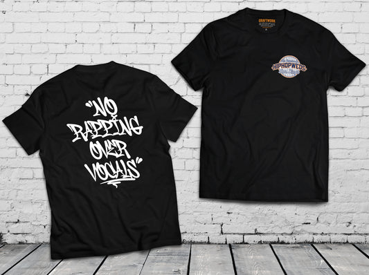 HipHopWEDS "The Return - No Rapping Over Vocals" t-shirt