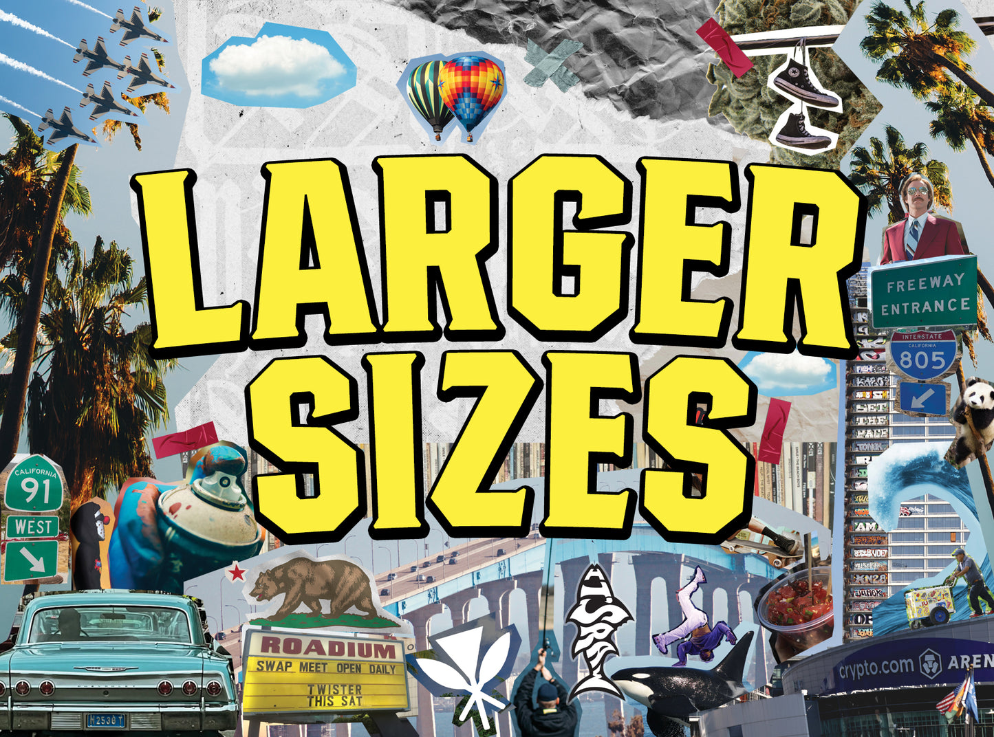 Larger Sizes: 3X, 4X, 5X