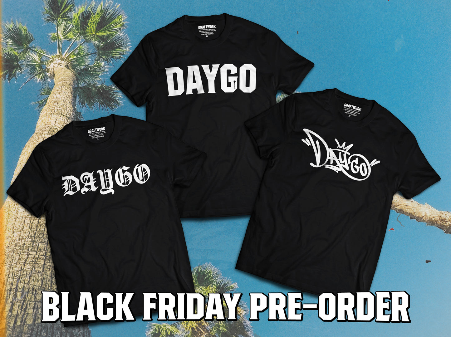 The Daygo Trio [Pre Order] - Black Friday Exclusive Streetwear Collection (3 Iconic Styles)